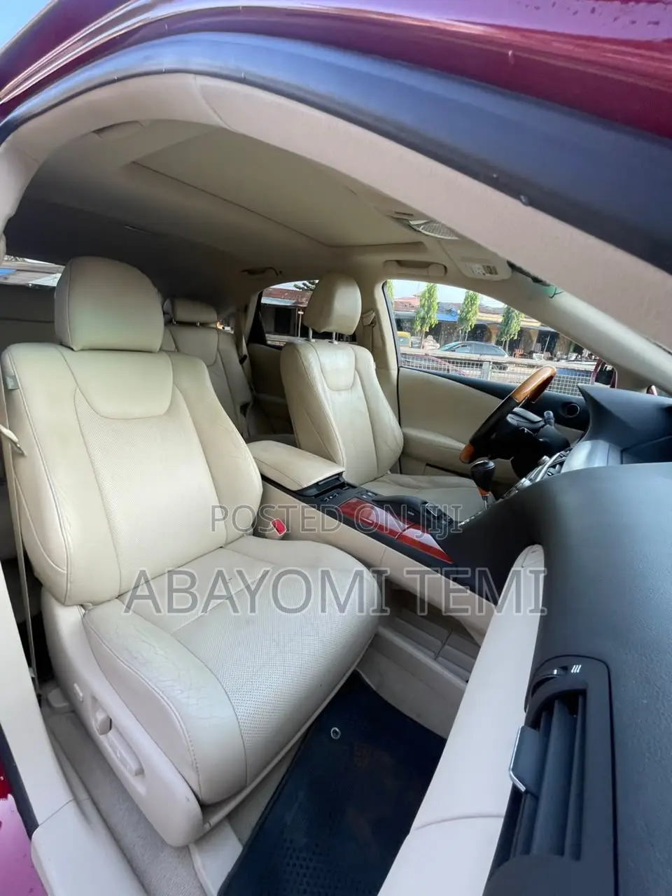 Lexus RX 2010 Red