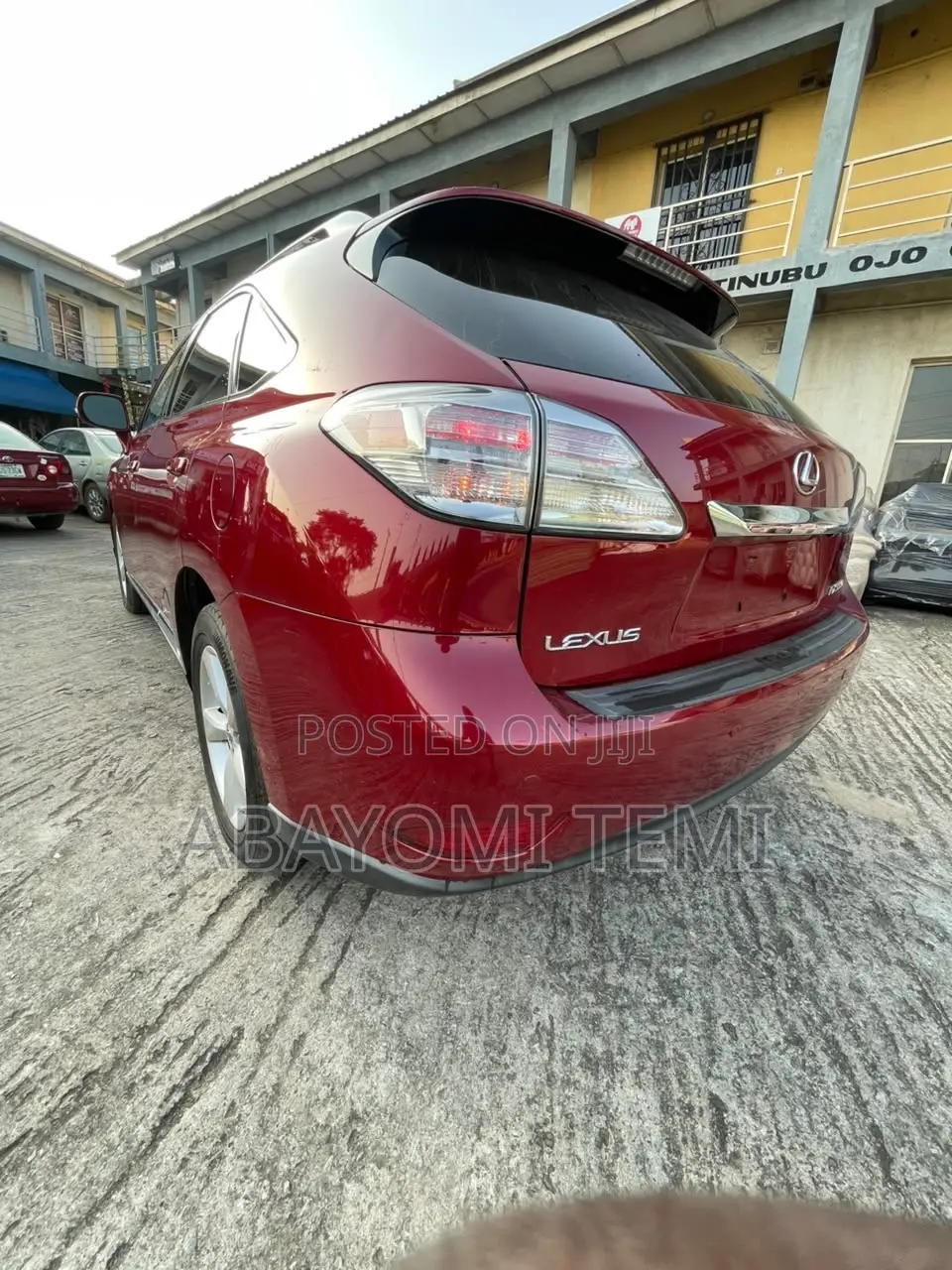 Lexus RX 2010 Red