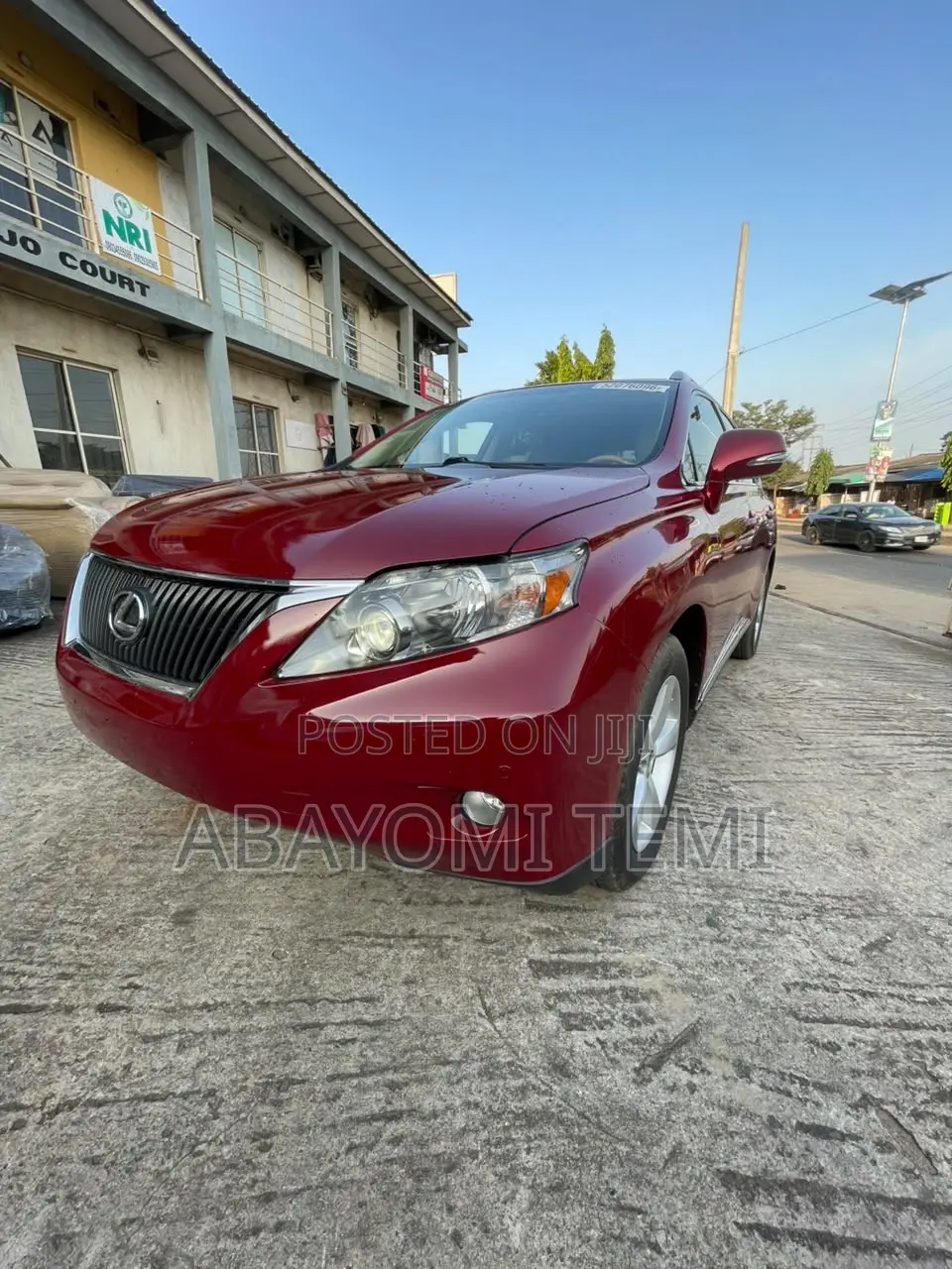 Lexus RX 2010 Red