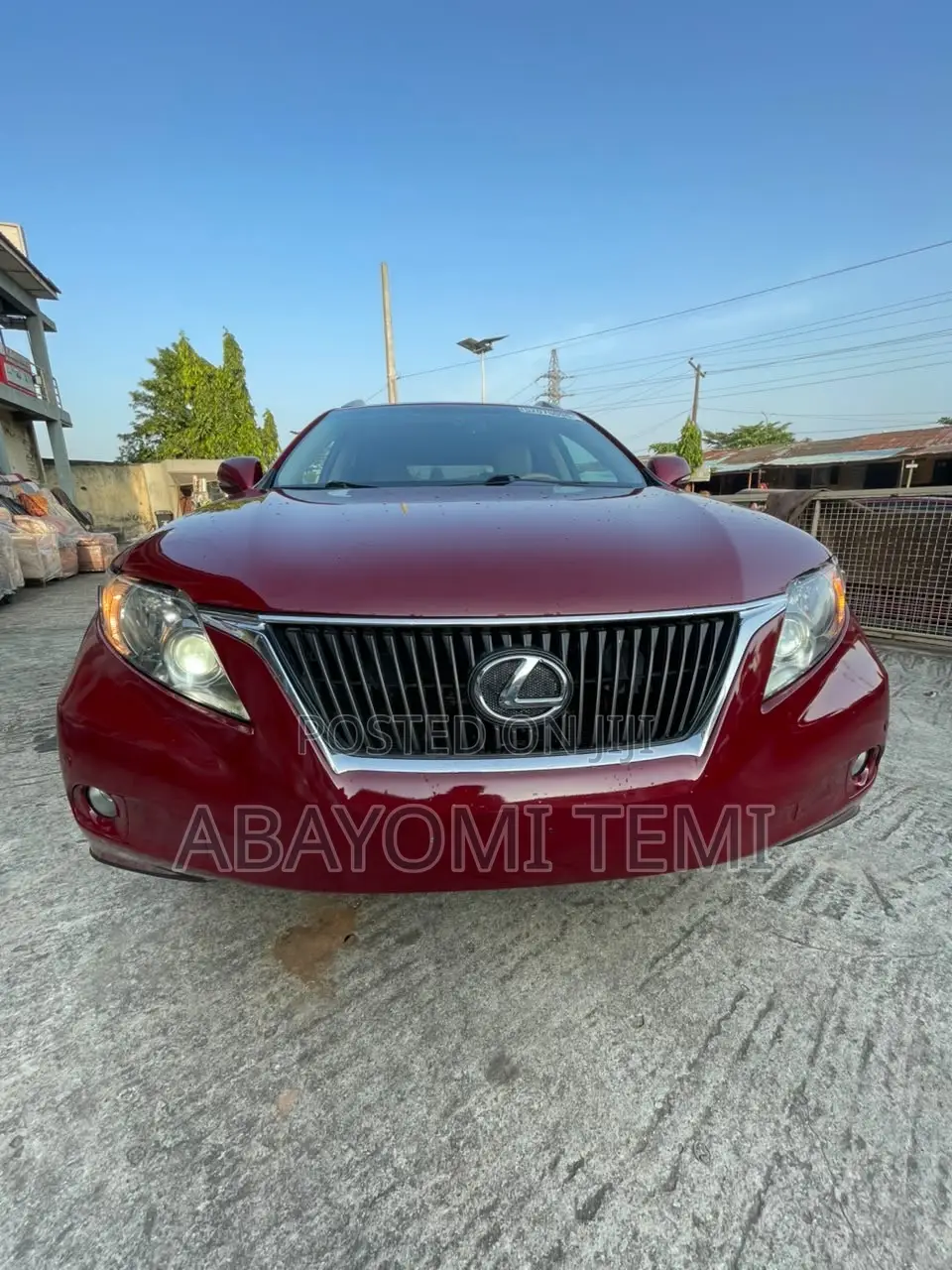 Lexus RX 2010 Red