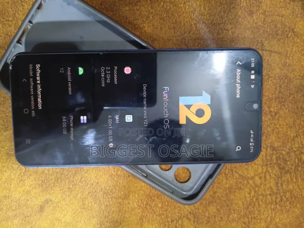 Vivo Y21 64 GB Blue