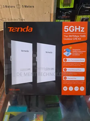 Tenda OS3 5GHZ 11ac 867Mbps 12dBi Outdoor CPE Kit