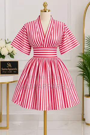 Flare Short Dress