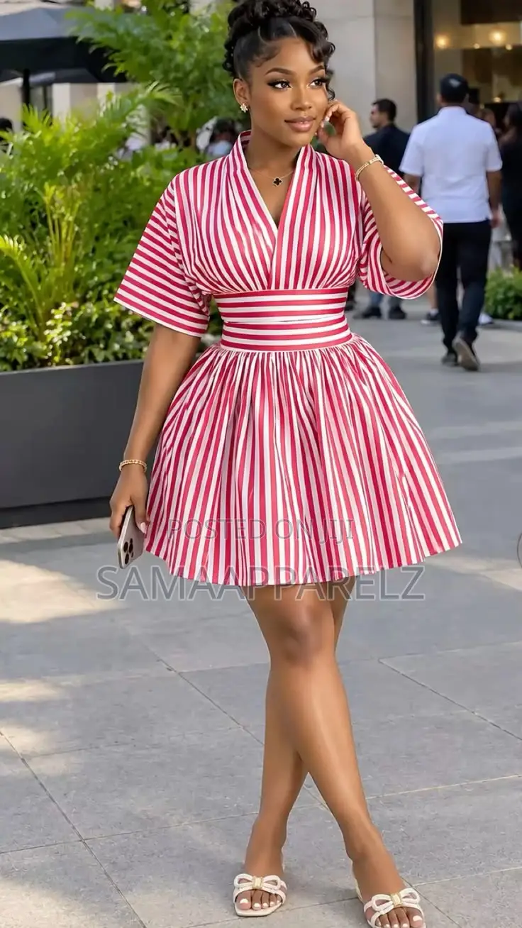 Flare Short Dress