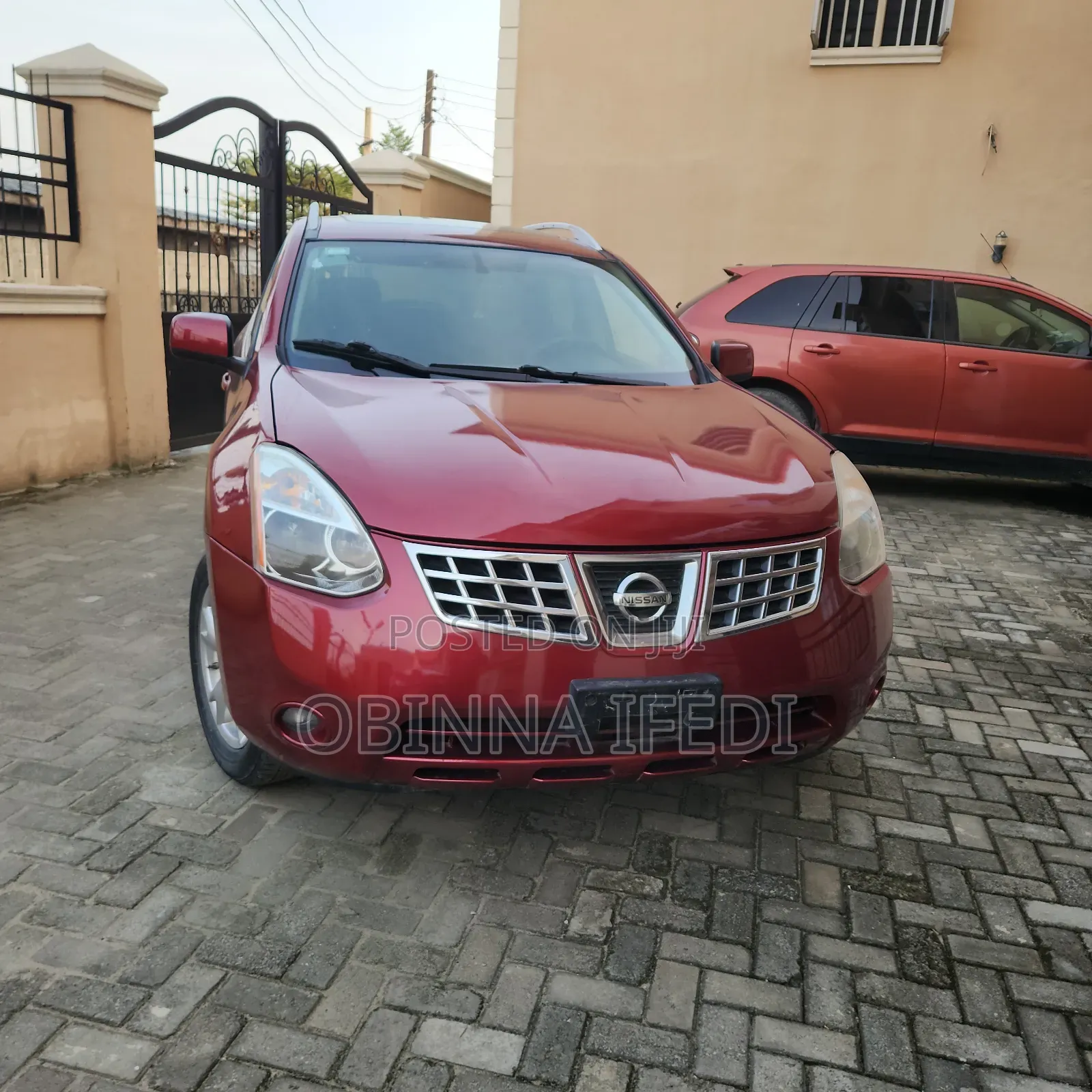 Nissan Rogue S 2009 Red