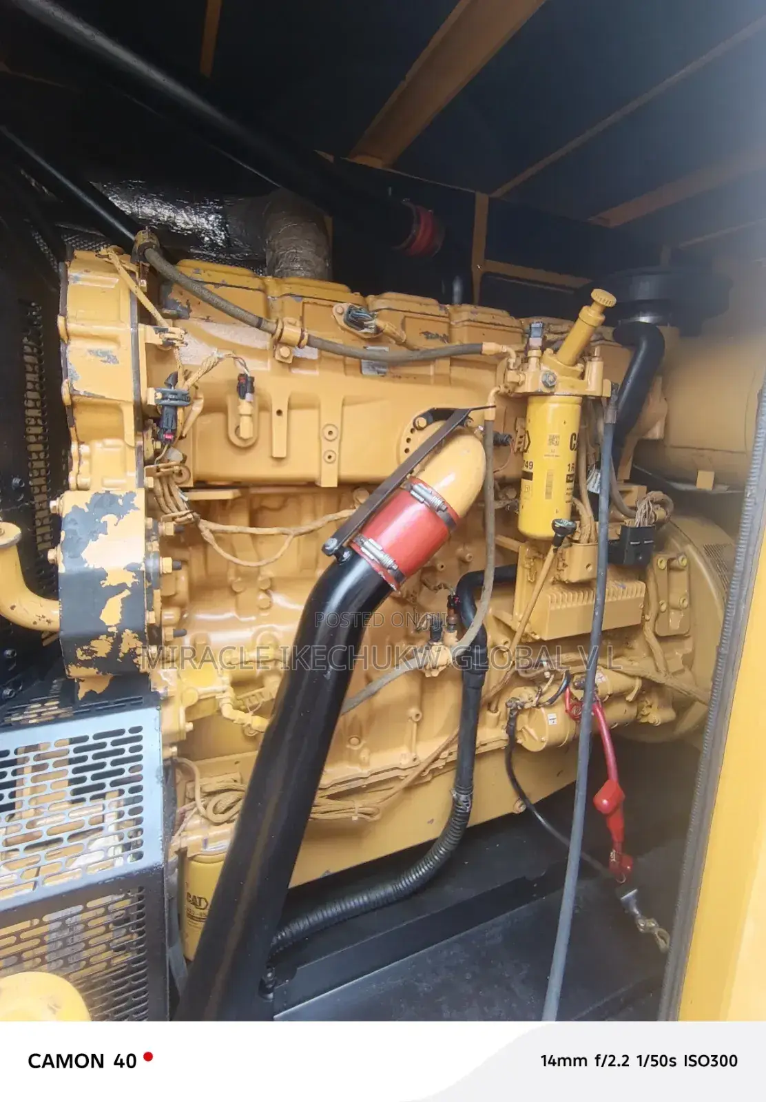 500kva Caterpillar Sound Proof Generator