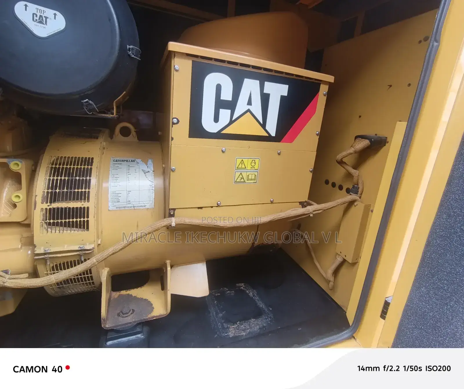 500kva Caterpillar Sound Proof Generator