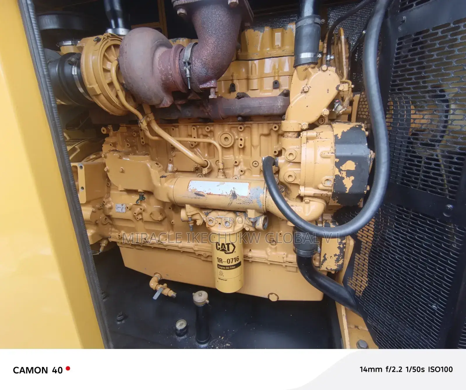 500kva Caterpillar Sound Proof Generator