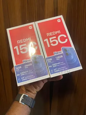 New Xiaomi Redmi 15C 4G 128 GB Red