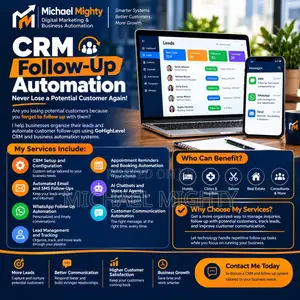 CRM Follow-Up Automation Gohighlevel CRM Setup