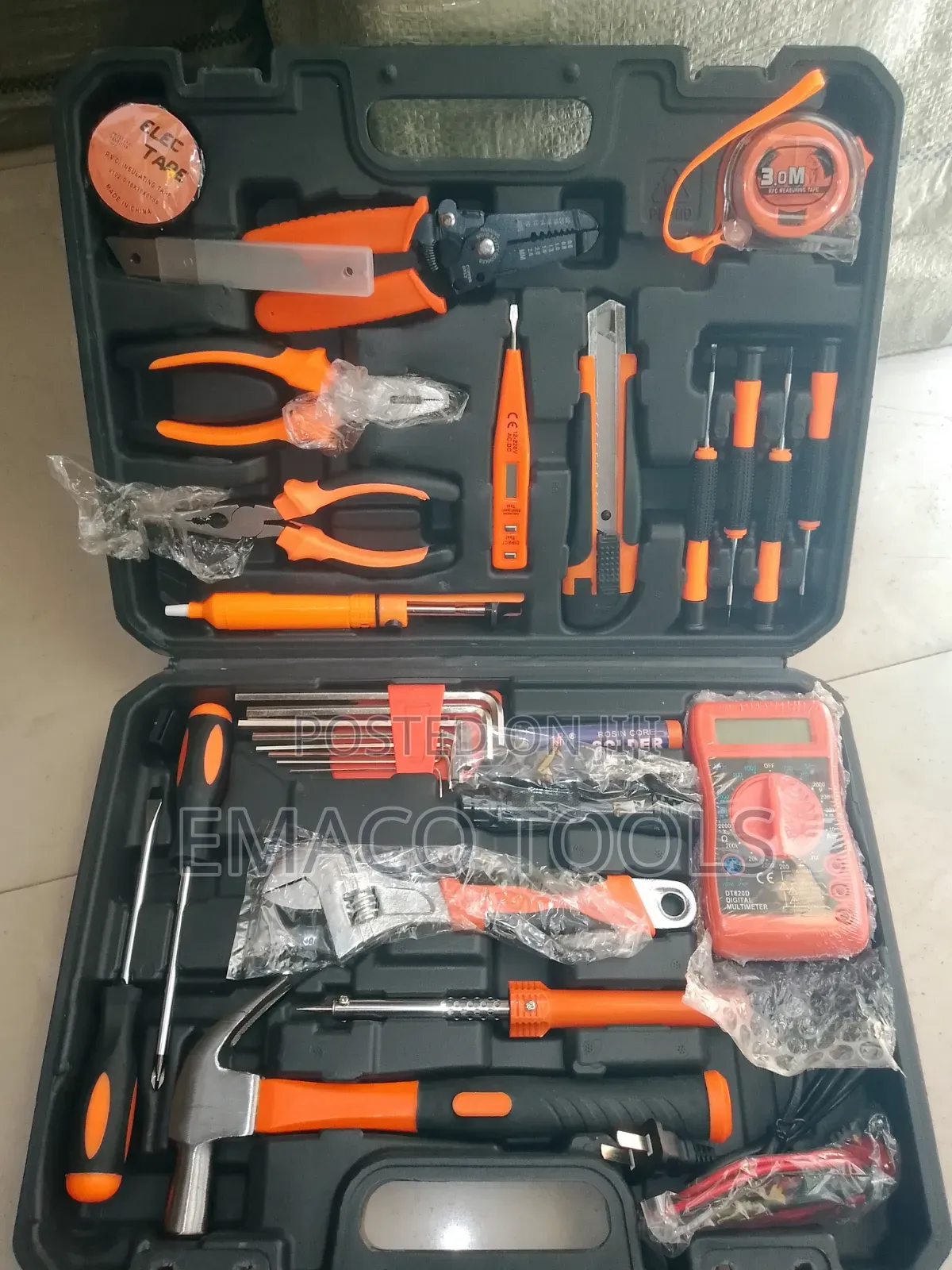 Hardware and Electrician's Tool Kit Set
