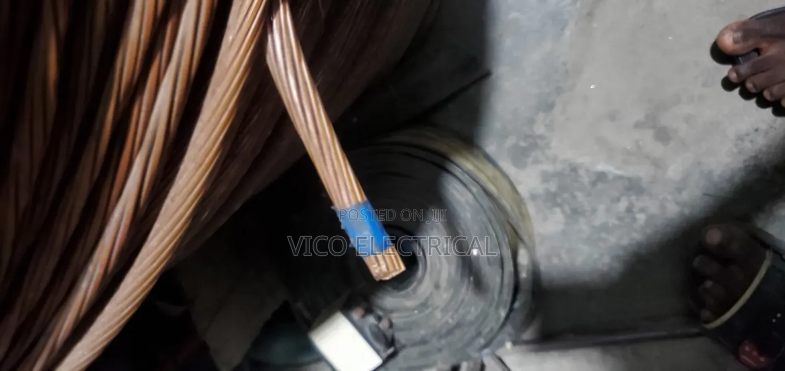 1x95mm Electric Cable. Bare Copper