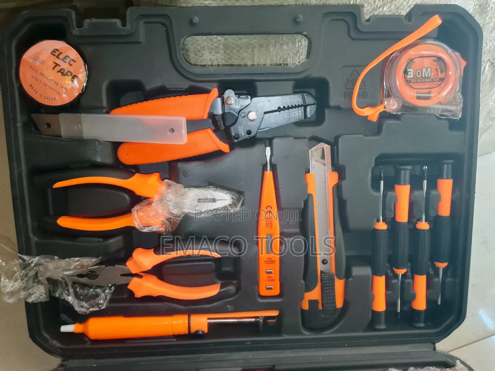 Hardware and Electrician's Tool Kit Set
