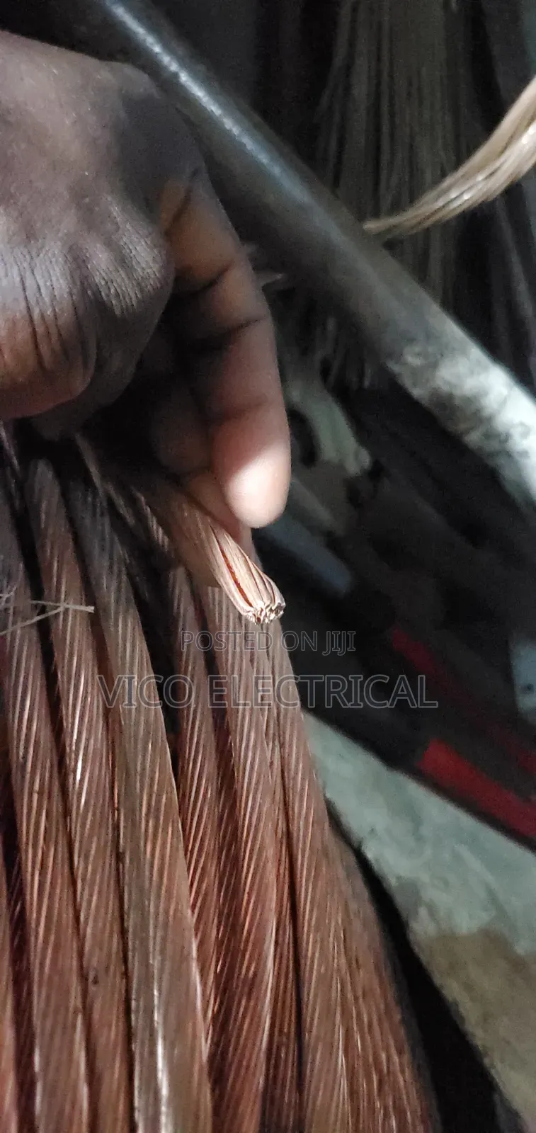 1x95mm Electric Cable. Bare Copper