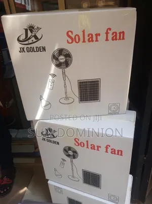 Solar Standing Fan