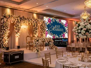 LED Screen Hire for Wedding Reception