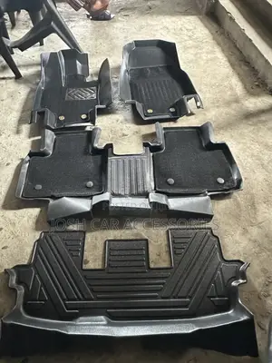 Toyota Highlander 2025 Custom 7d Double Layer TPU Floor Mats