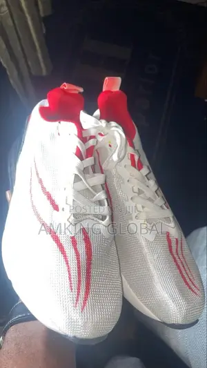 Premium Red & White Athletic Sneakers - Size 41 EU