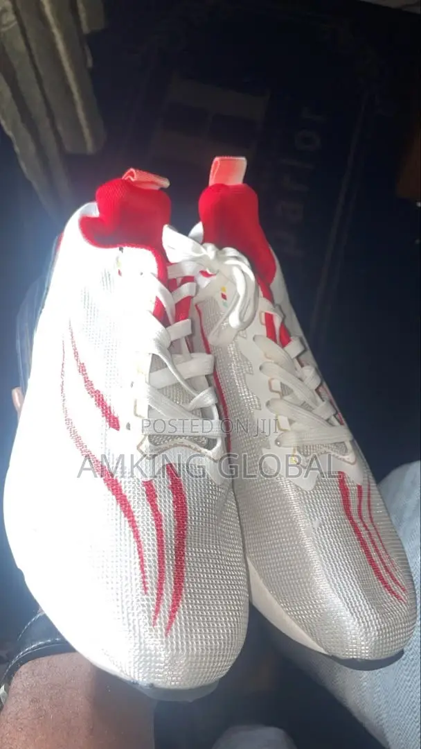 Premium Red & White Athletic Sneakers - Size 41 EU