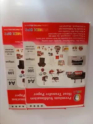 A4 Sublimation Paper | Premium Heat Transfer Paper, 100 Sheets 100gsm