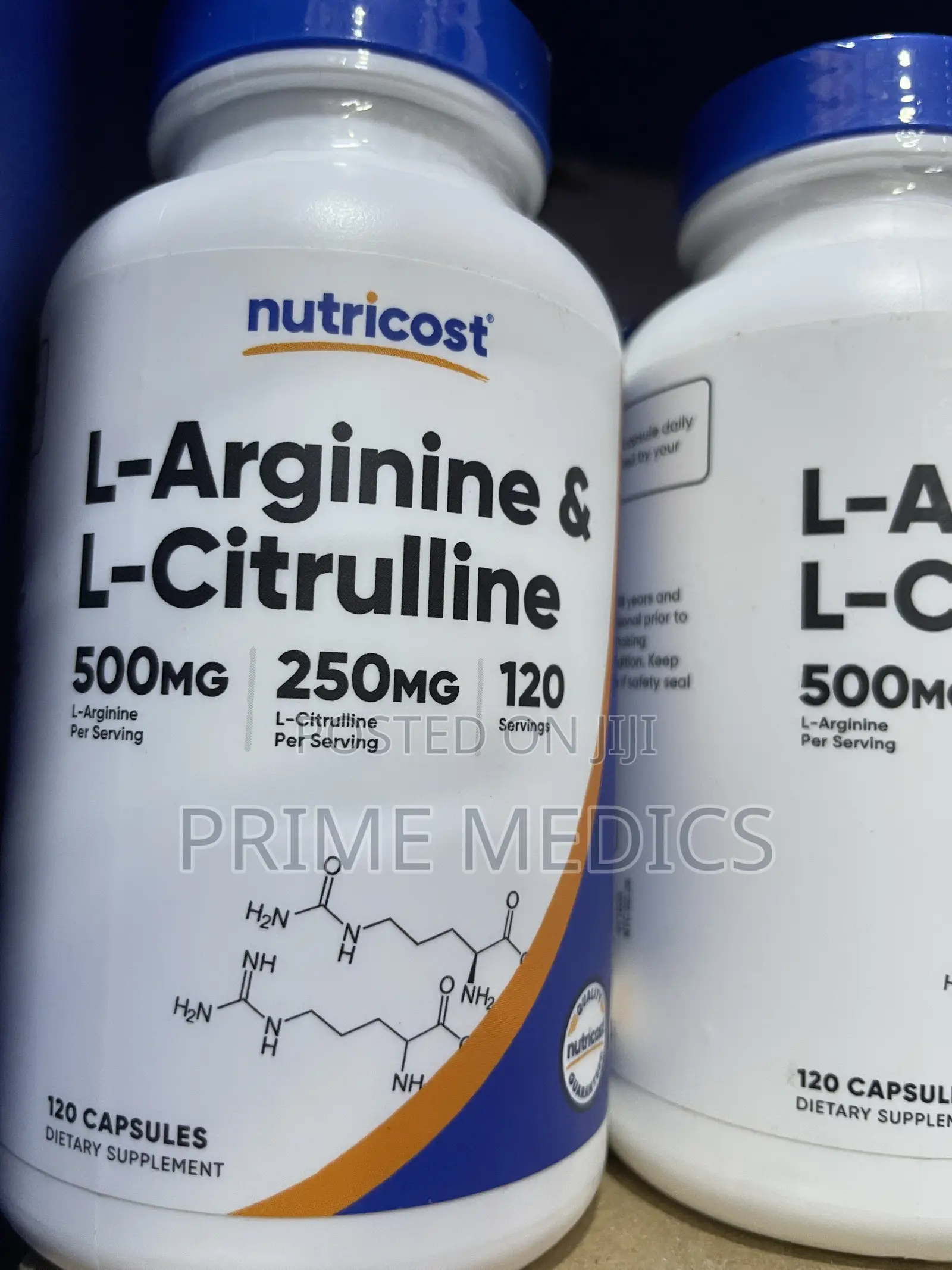 L-Argining and L-Citrullin