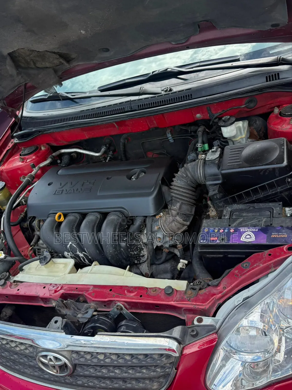 Toyota Corolla S 2005 Red