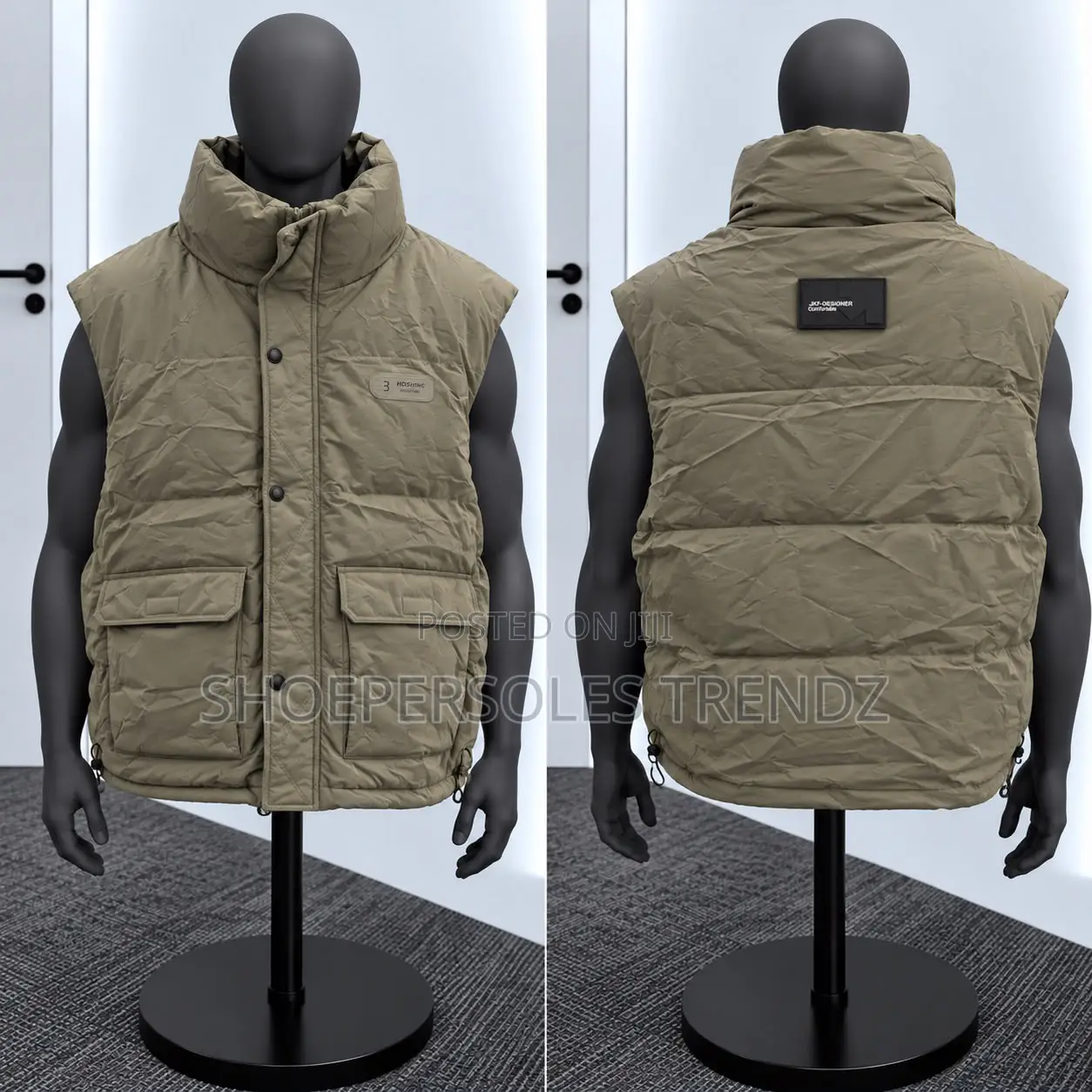 Men’s Sleeveless Bomber Jackets | Bold Style & Modern Edge
