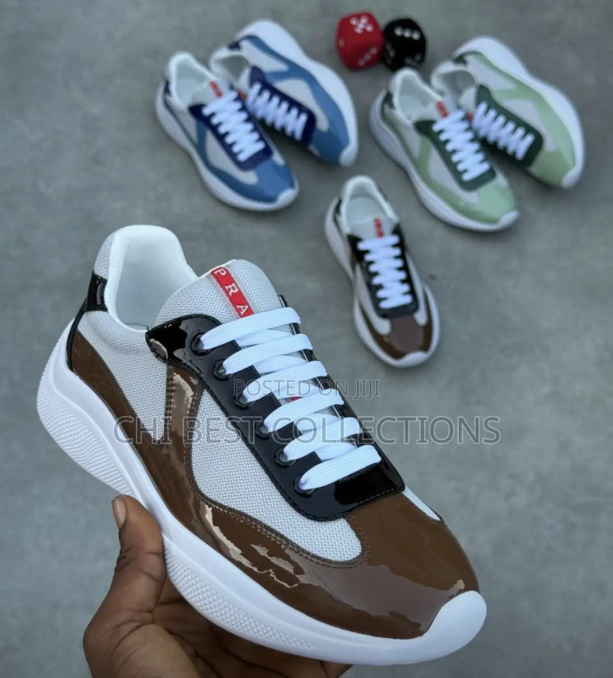 *Prada America's Cup Snks* ` /Id/ - (Luxury )