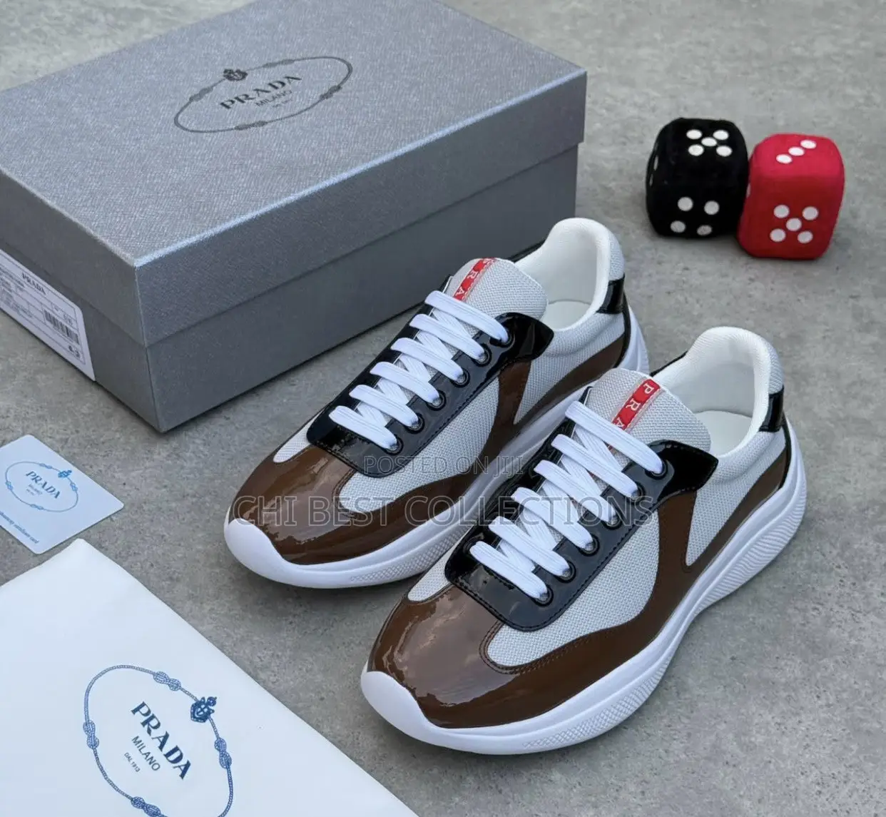 *Prada America's Cup Snks* ` /Id/ - (Luxury )