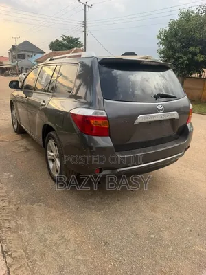 Toyota Highlander 2008 Gray
