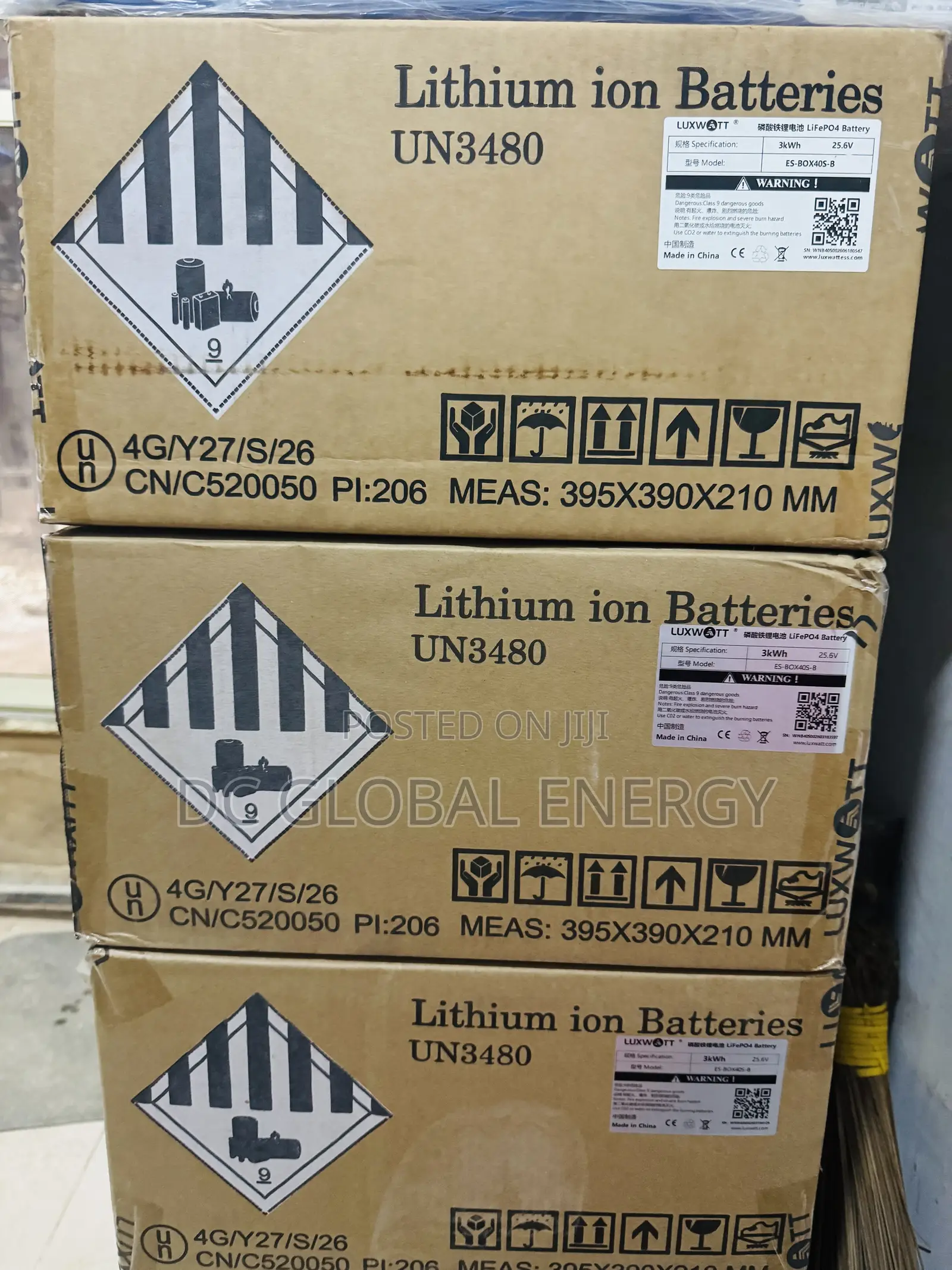 3kwh Luxwatt Lithium Battery