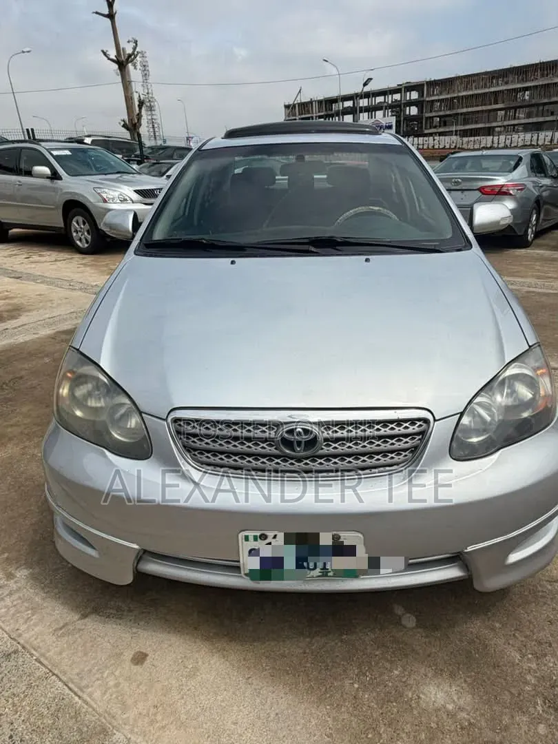 Toyota Corolla S 2006 Silver