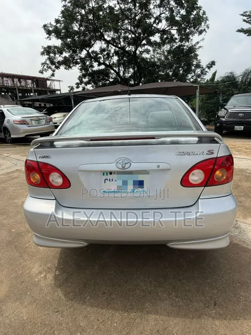 Toyota Corolla S 2006 Silver