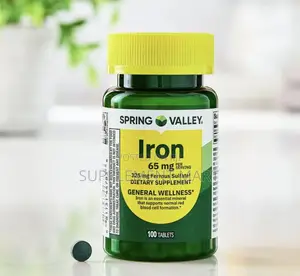 Iron Supplement 65mg, 325mg FerrousSulfate - Red Blood Cell Formation