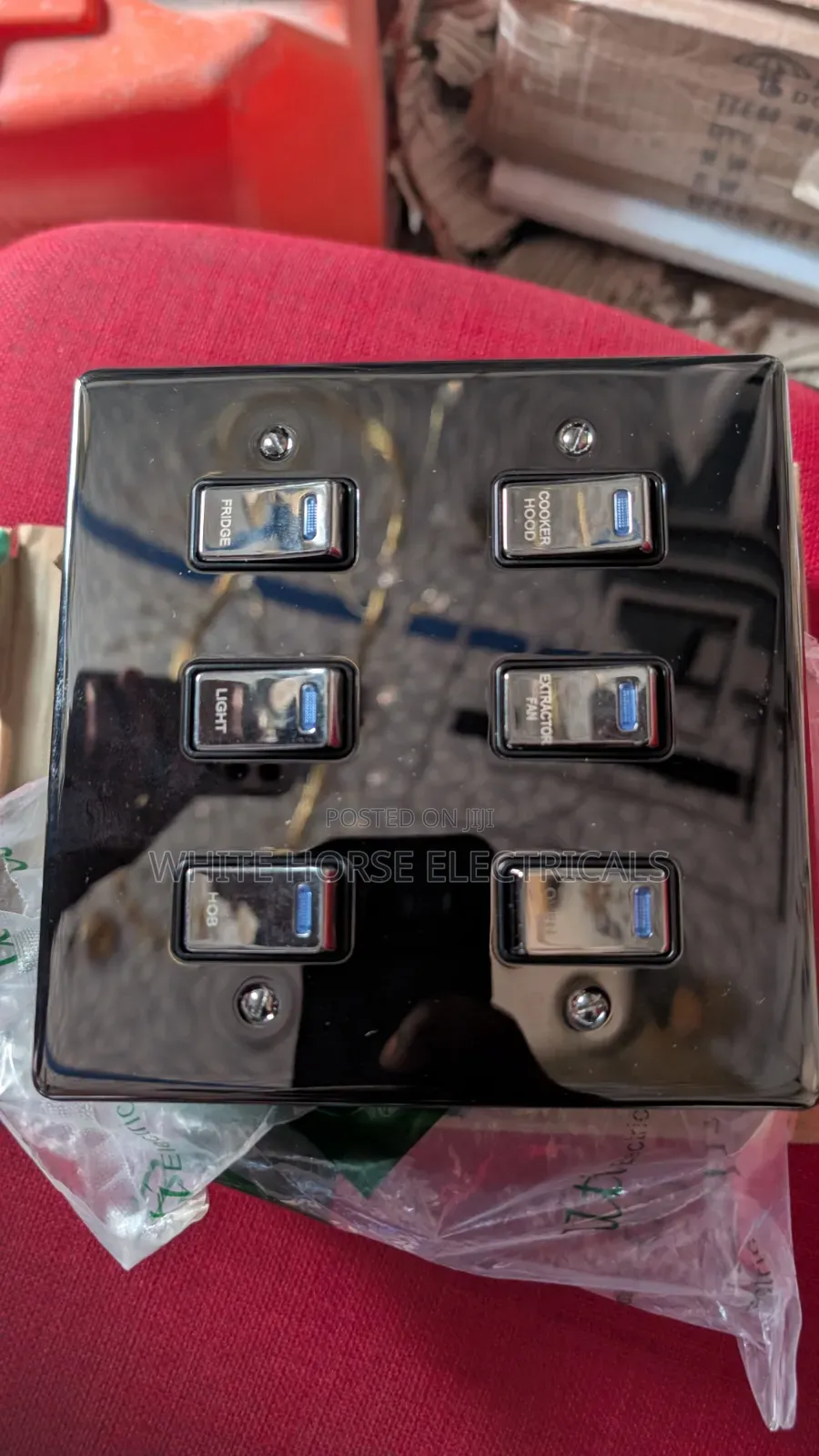 6 Gang Grid Switch