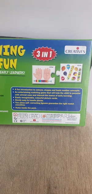 Jigsaw Learning Cards for Children