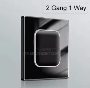 Wallpad 1 2 3 4 Gang Wall Light Switch