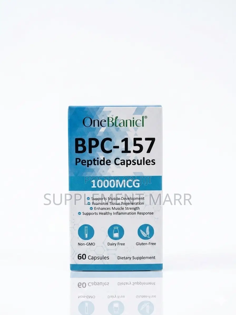BPC – 157 Peptide 1000mcg Capsules | Muscle Development & Strength
