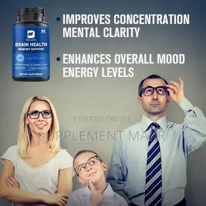 Advanced Brain Health & Memory Support Complex – 60 Capsules