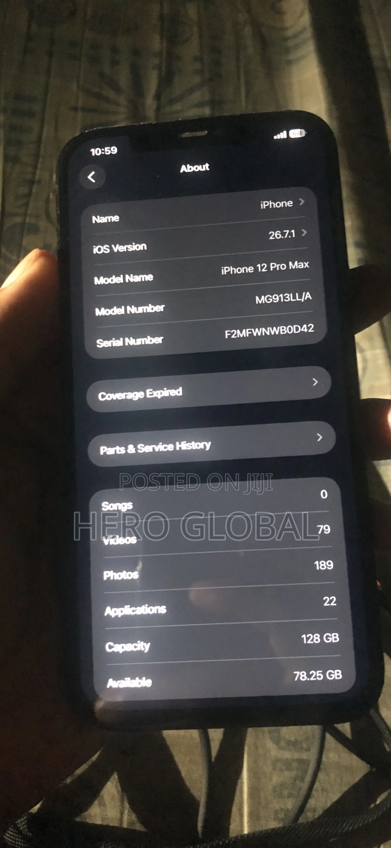 Apple iPhone 12 Pro Max 128 GB Blue