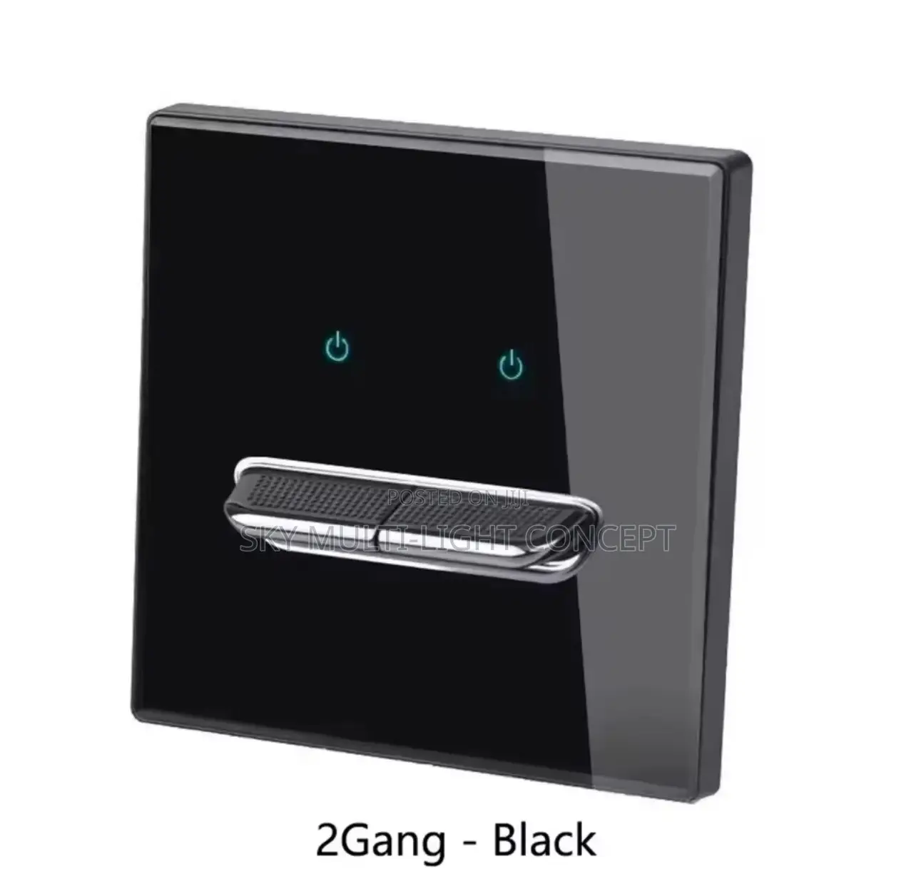 Wall Light Switch 1/2/3/4 Gang LED Indicator