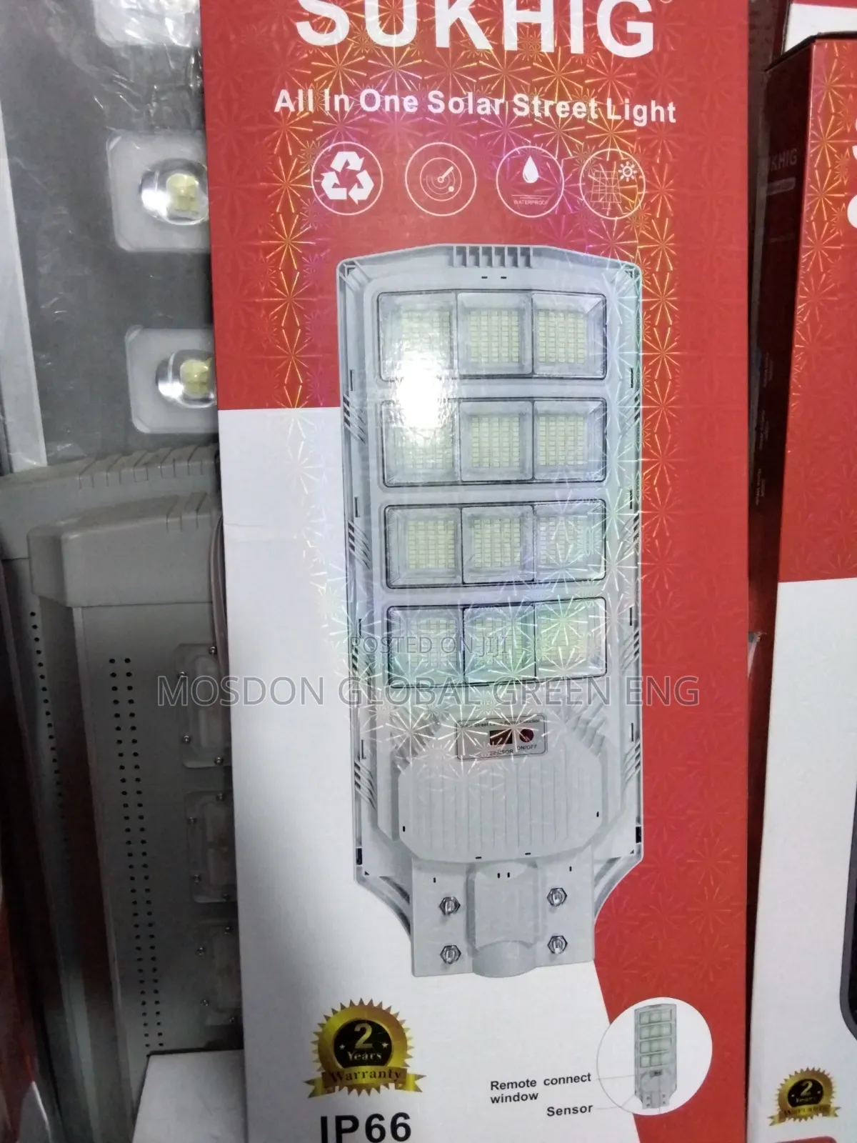 400w Sukhig Solar Street Light