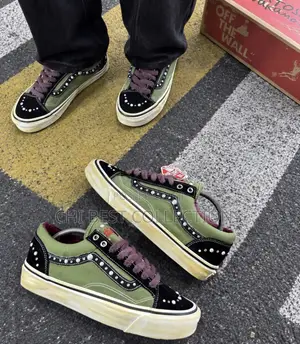 Satoshi Nakamoto X Vans Old Skool Reissue 36 Lx - Pearlized Army SNKS