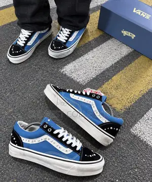 Trending New Vans Old Skool 36 Lx -Pearlized Pack ( Black Navy ) Snks”