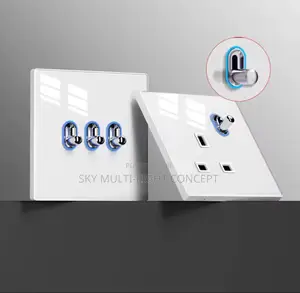 Glass Toggle Switch With Led Indicator Light
