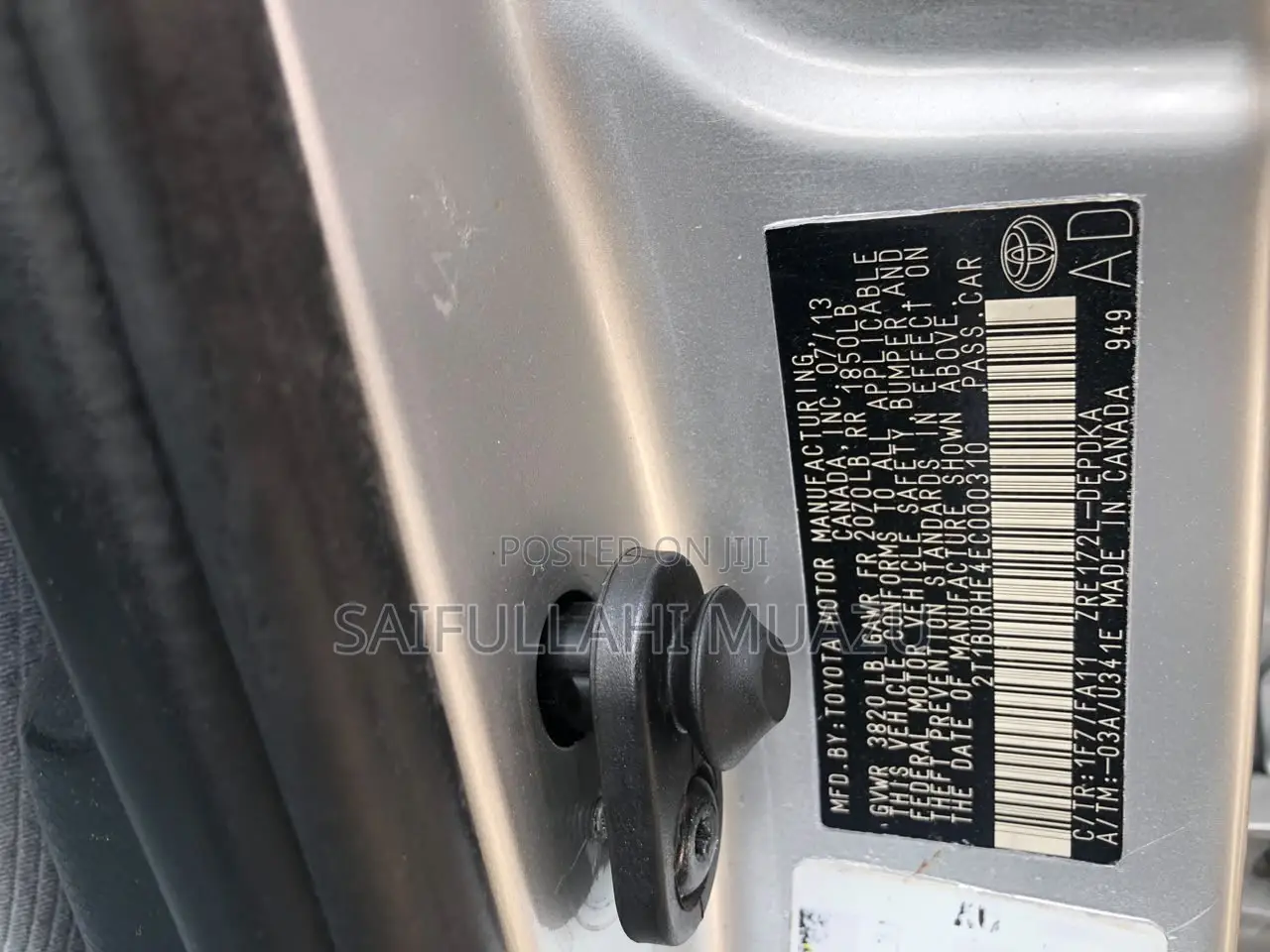 Toyota Corolla 2014 Silver