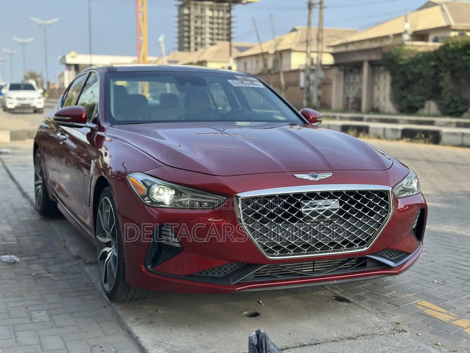 Hyundai Genesis 2019 Red
