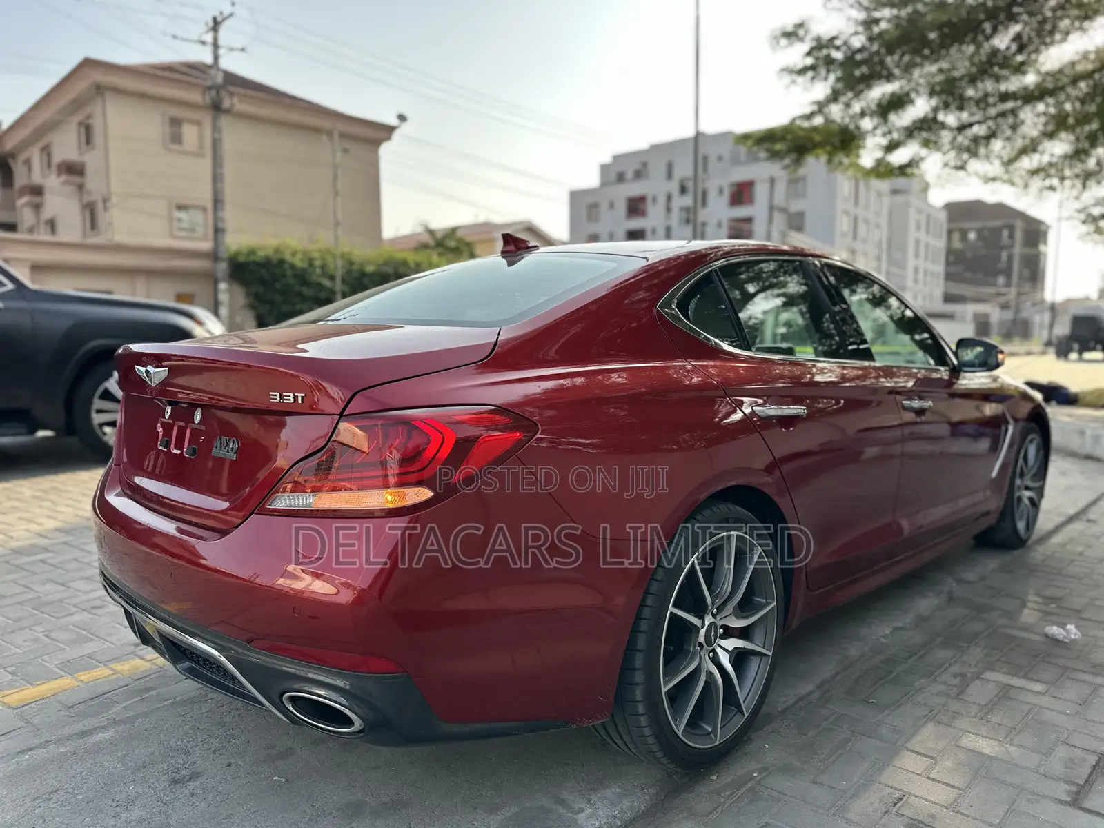 Hyundai Genesis 2019 Red