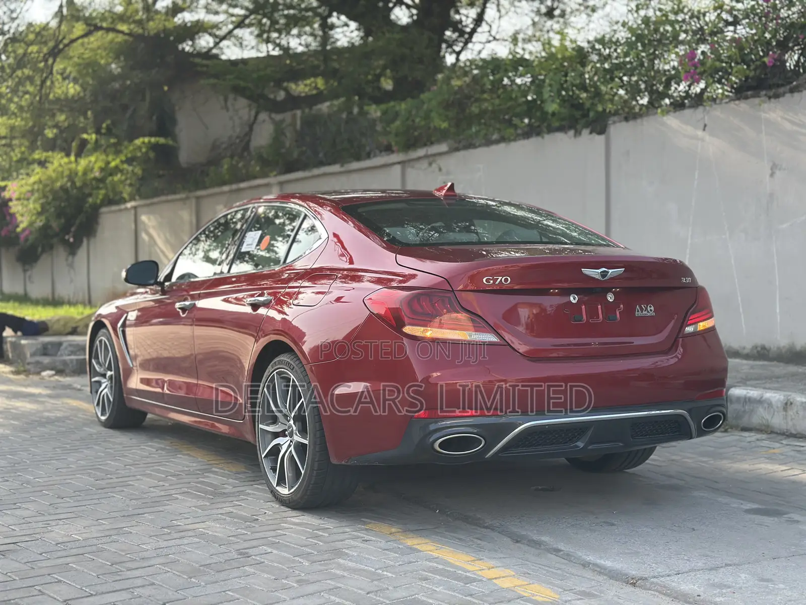 Hyundai Genesis 2019 Red
