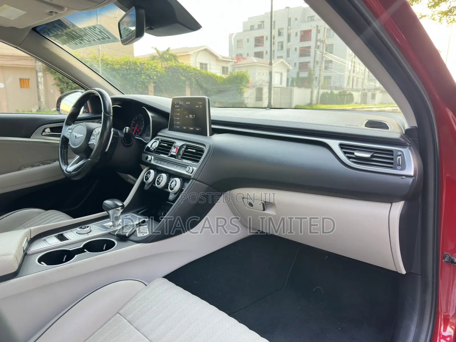 Hyundai Genesis 2019 Red